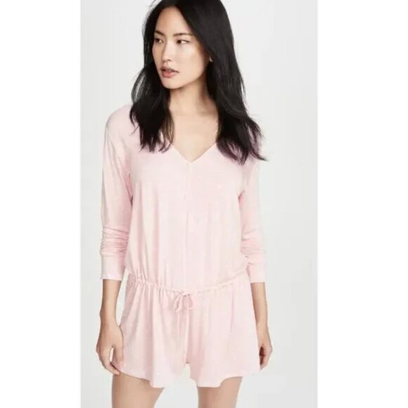 New Honeydew Intimates All American Romper Lover Hearts Size L - Picture 3 of 3